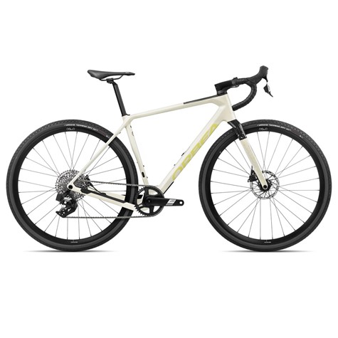 Orbea rower gravelowy  TERRA M41eTEAM 1X XS Ivory Ivory Whitete-Spicy Lime