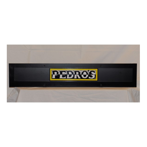 PEDRO'S Metalowa płyta „Mech”