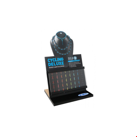 KMC display z łańcuchami DLC