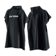 Orca akcesoria ręcznik typu poncho czarny