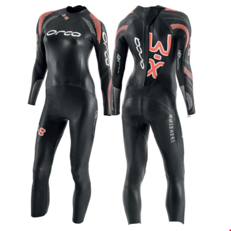 Orca pianka damska 3.8 ENDURO FULLSLEEVE L czarny