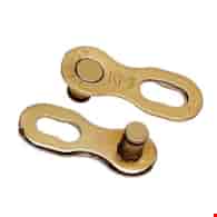 KMC spinki do łańcucha 2szt 12NR Ti-N złoty