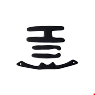 Catlike wkładki do kasku LEAF czarne