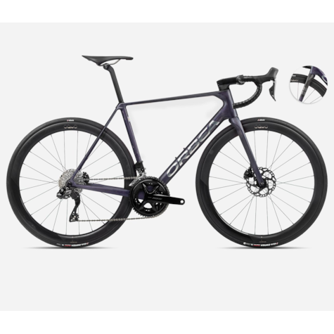 Orbea rower szosowy ORCA M30iLTD PWR 57 Tanzanite  - Carbon Raw