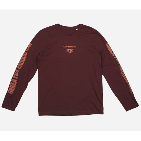 Orbea MKT Koszulka Enduro z dł. ręk. bordowa  L