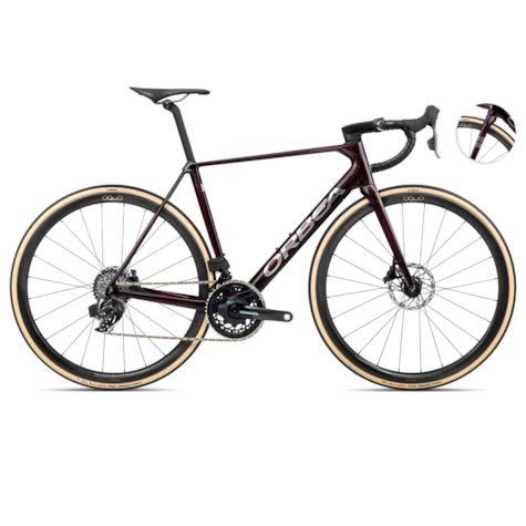 Orbea rower szosowy ORCA M21eLTD PWR 55 Wino-Tytan