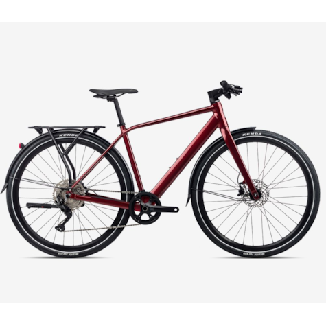 Orbea rower elektryczny  VIBE H30 EQ L Metallic Dark Burgundy Red