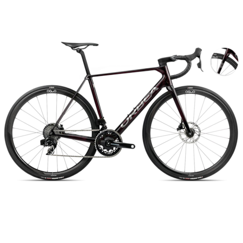 Orbea rower szosowy ORCA M21eTEAM PWR 57 Red - Titaniu