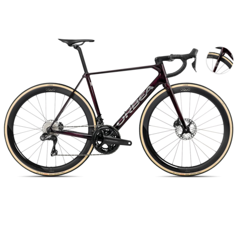 Orbea rower szosowy ORCA M20iLTD 51 Wine Red - Titaniu