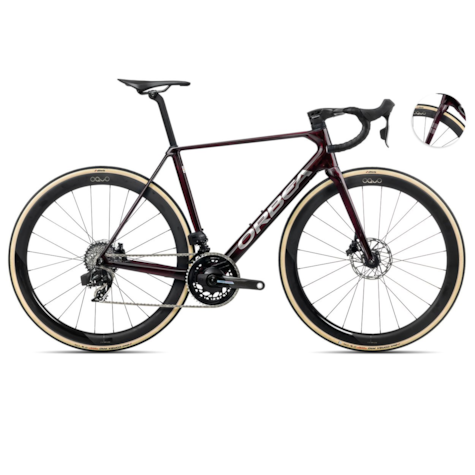 Orbea rower szosowy ORCA M21eLTD PWR 51 Wine Red - Tit