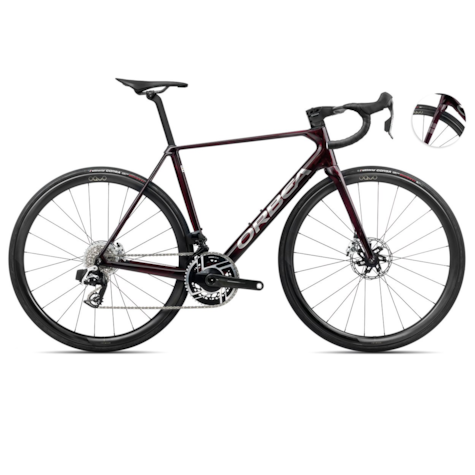 Orbea rower szosowy ORCA M11eLTD PWR 51 Wine Red - Tit