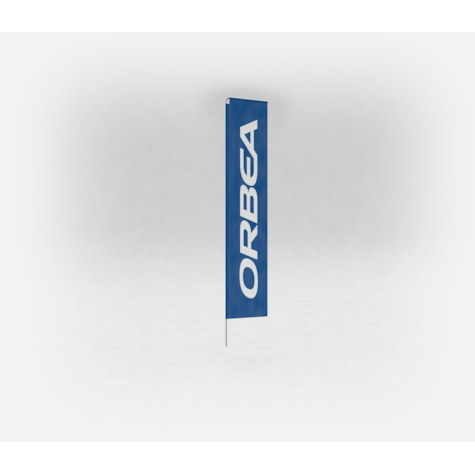 ORBEA MKT Flaga Orbea 4,17m 380x80cm (340x80cm) ) bez podstawy