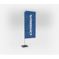 ORBEA MKT Flaga Orbea 2,15m 220x70cm (160x70cm) ) z podstawą