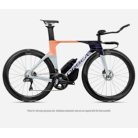 Orbea rower triathlonowy ORDU M20iLTD XL Silver-Tanzanite-Orange