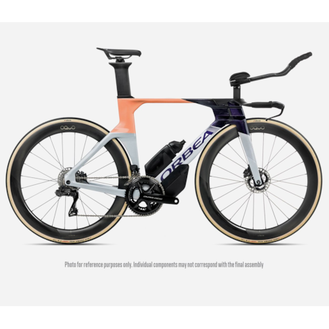 Orbea rower triathlonowy ORDU M10iLTD S/M Silver-Tanzanite-Orange