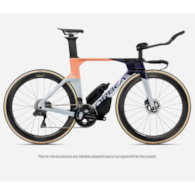 Orbea rower triathlonowy ORDU M10iLTD M/L Silver-Tanzanite-Orange