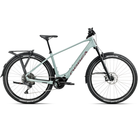 Orbea rower elektryczny KEMEN ADV 10 L Blue-Brugundy