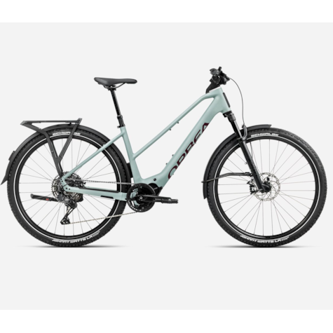 Orbea rower elektryczny KEMEN ADV 10 MID M Blue-Brugundy