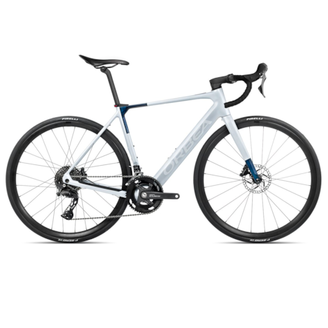 Orbea rower elektryczny GAIN M40 S Halo Silver - Blue Carbon