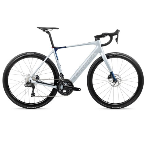 Orbea rower elektryczny GAIN M20i S Halo Silver - Blue Carbon
