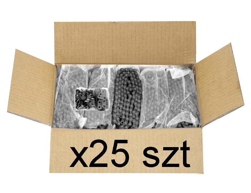 KMC łańcuch Z8 x116 25szt/Pud. srebrno/szary 7,3mm