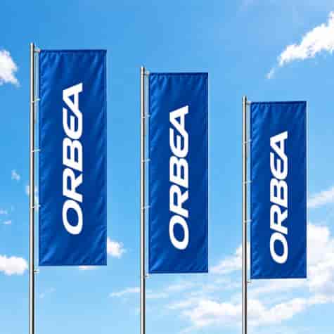 ORBEA MKT Flaga do masztu Windtracker 100x250