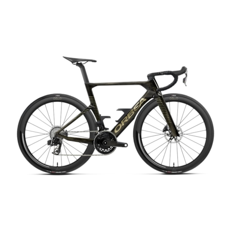 Orbea rower szosowy ORCA AERO M21e LTD 55 Gold - Titanium