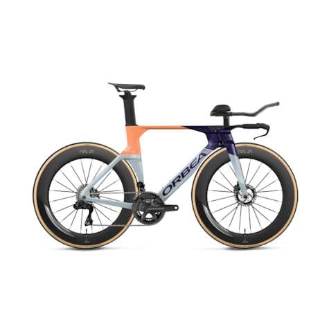 Orbea rower triathlonowy ORDU M10I LTD S/M Silver - Tanzanite - Orange
