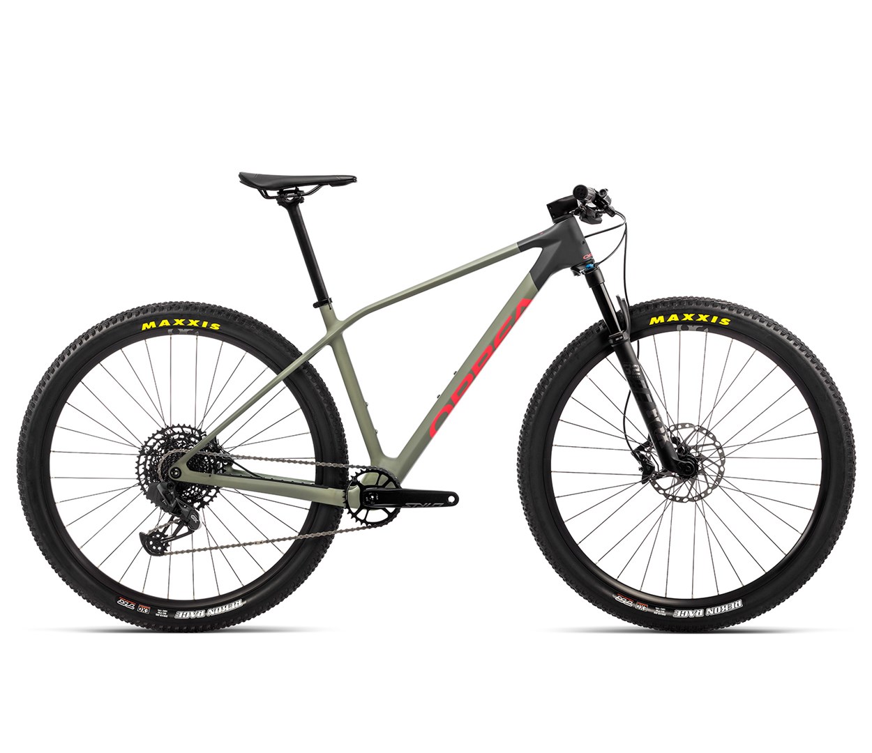 Orbea rower MTB ALMA M11-AXS L Green - Red