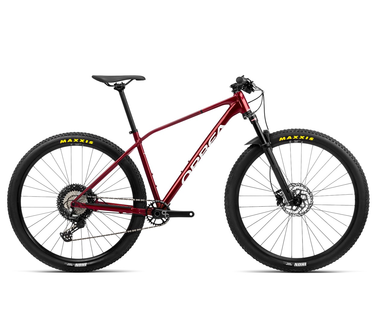 Orbea rower MTB ALMA H30 XL Metallic Dark Red - Chic White