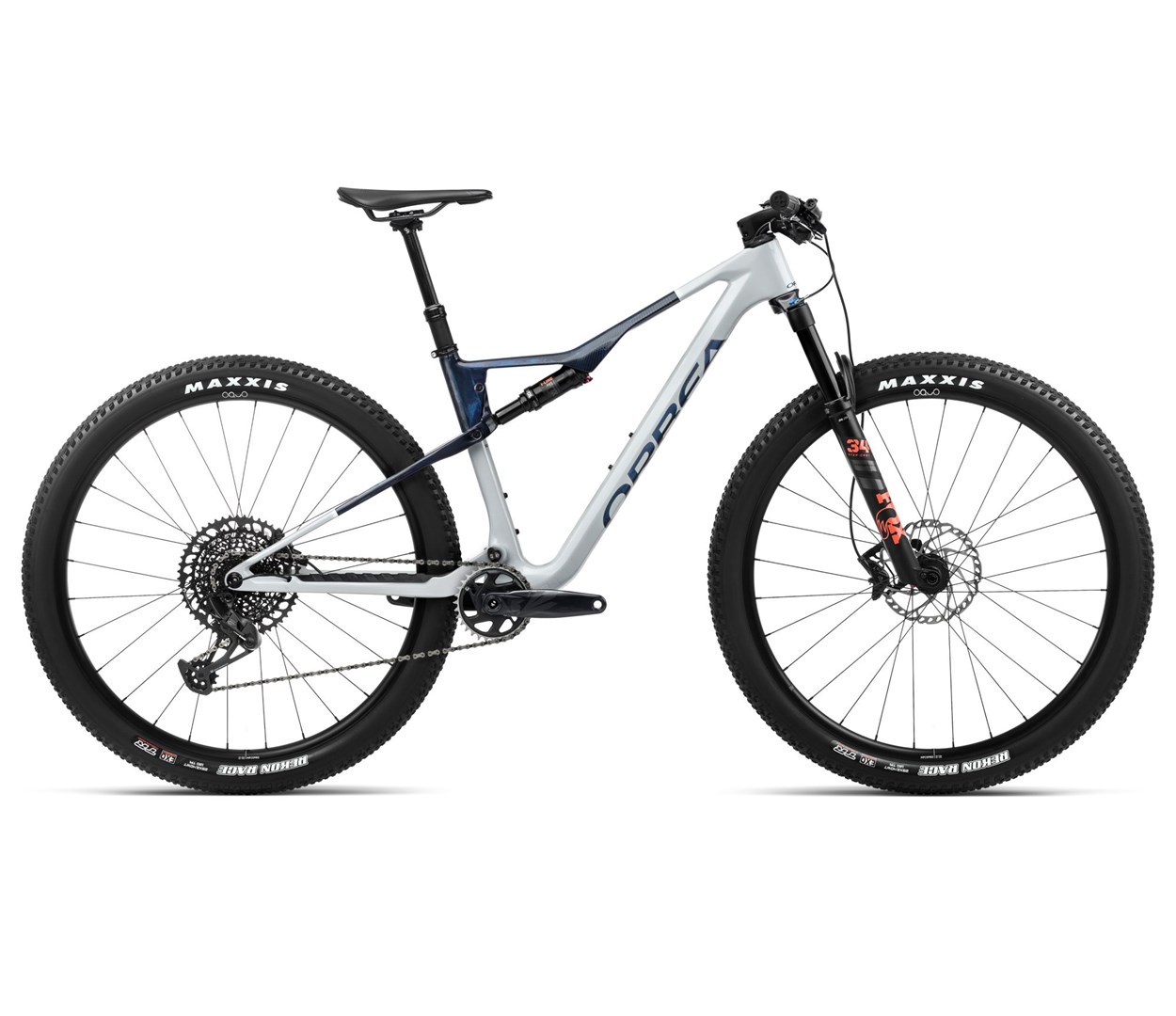 Orbea rower MTB  OIZ M21 XL Halo Silver-Blue Carbon