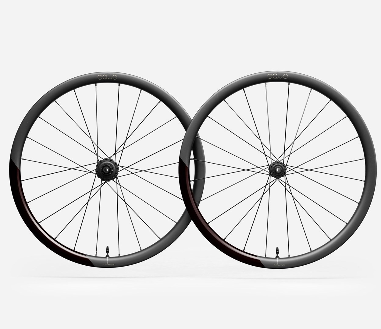 OQUO KOŁA RP35LTD SRAM XDR ZESTAW Wine Red Carbon View Gloss