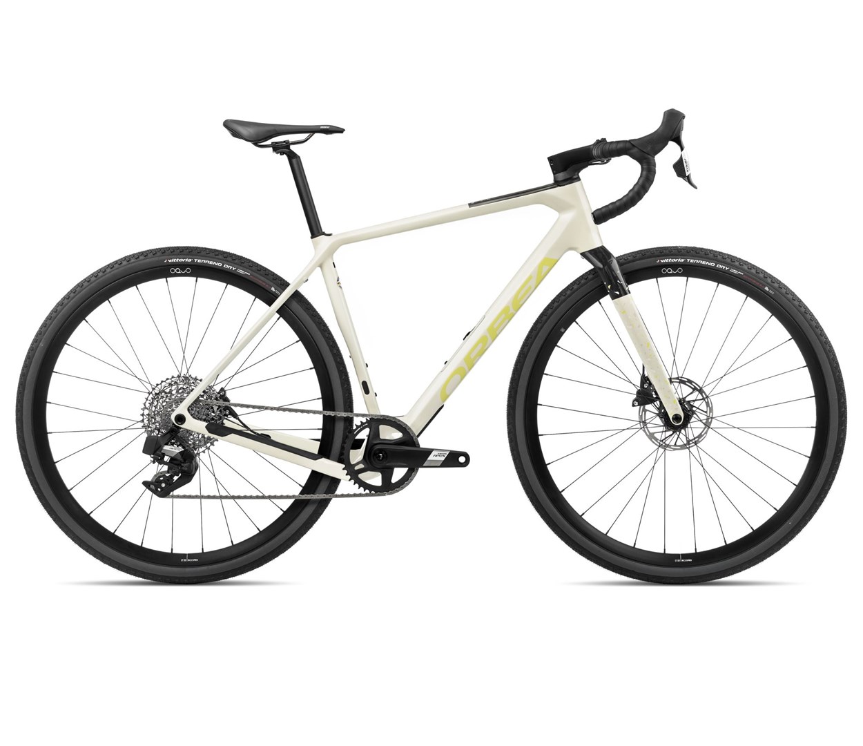 Orbea rower gravelowy  TERRA M41eTEAM 1X M Ivory Ivory Whitete-Spicy Lime