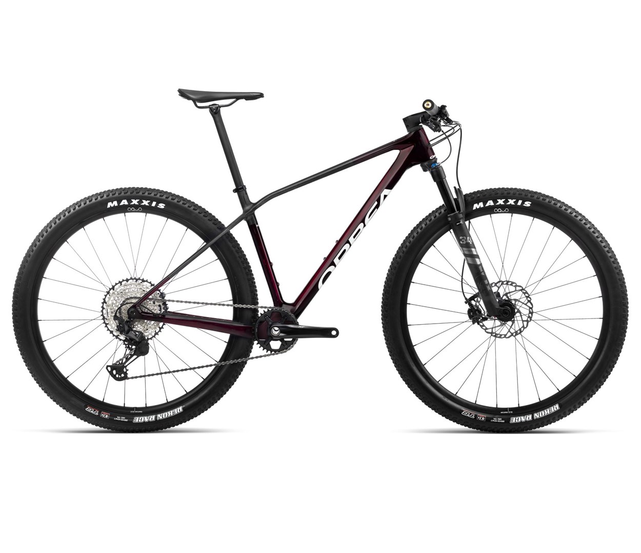 Orbea rower MTB  ALMA M-ELITE M RAW-Burgundy Red