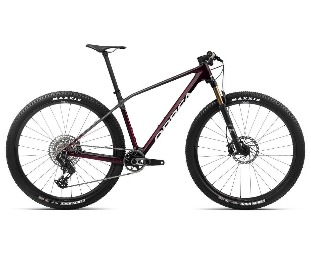 Orbea rower MTB  ALMA M-PRO XL RAW-Burgundy Red