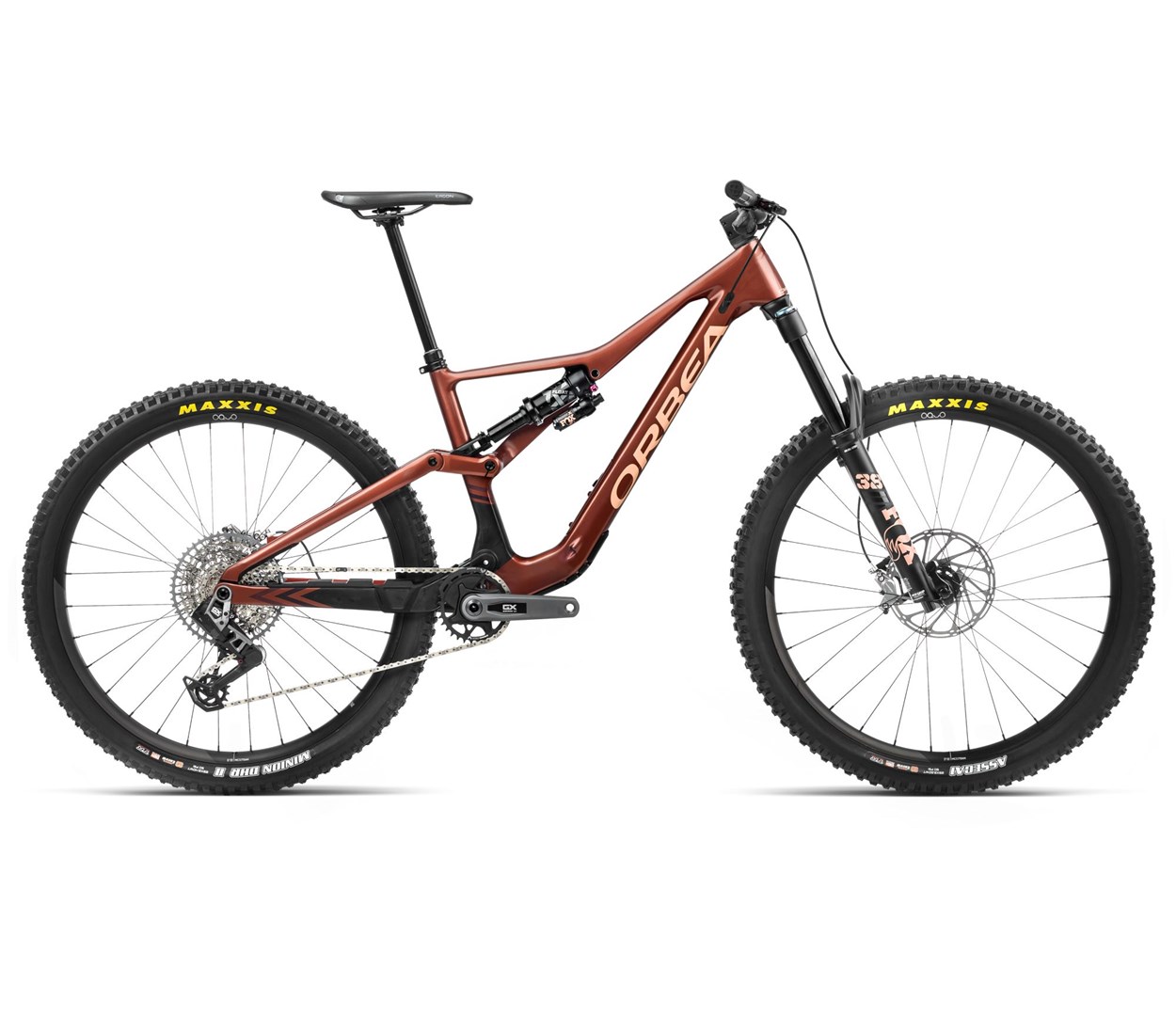 Orbea rower MTB  RALLON M11 AXS S Mars Burgundy Red  - Black