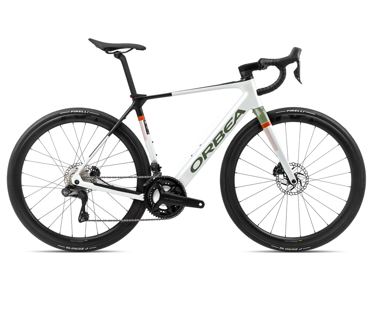 Orbea rower elektryczny  GAIN M20i M Ivory White - Green Artichoke