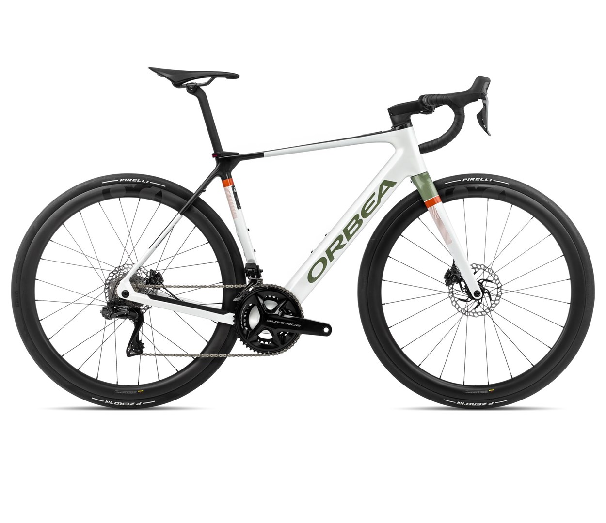 Orbea rower elektryczny  GAIN M10i XS Ivory White - Green Artichoke