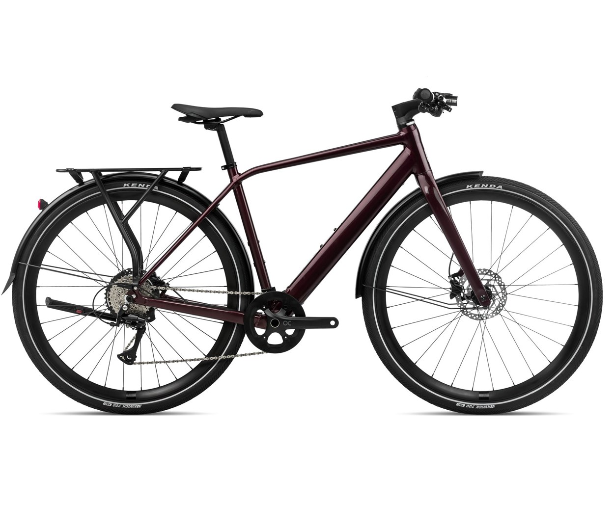 Orbea rower elektryczny  VIBE H30 EQ M Burgundy Red