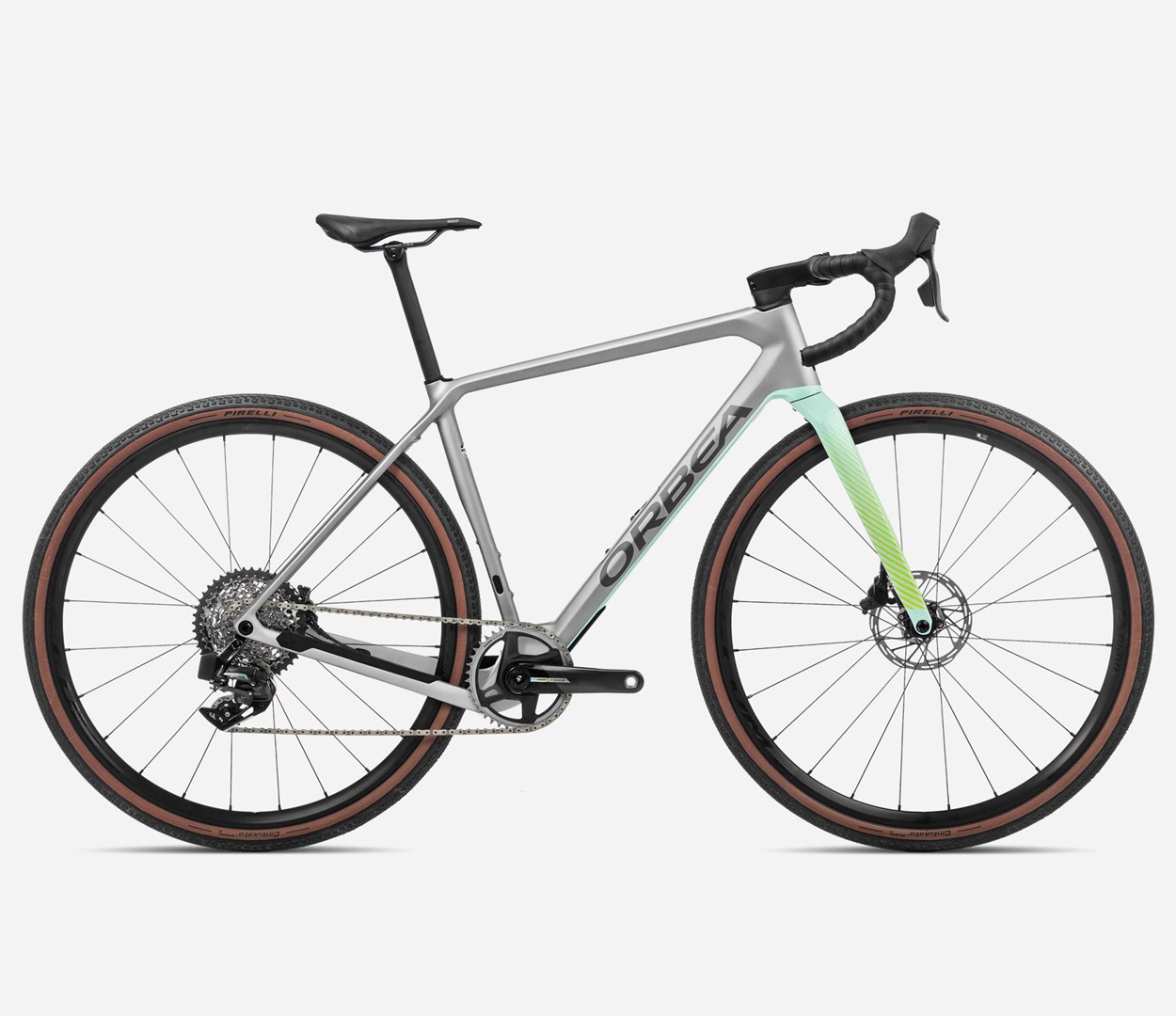 Orbea rower gravelowy  TERRA M21eTEAM 1X XS Silver - Green