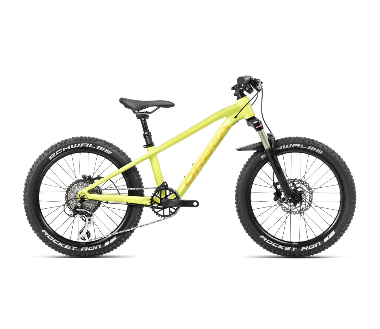 Orbea rower dziecięcy LAUFEY 20 H20 Lime - Yellow