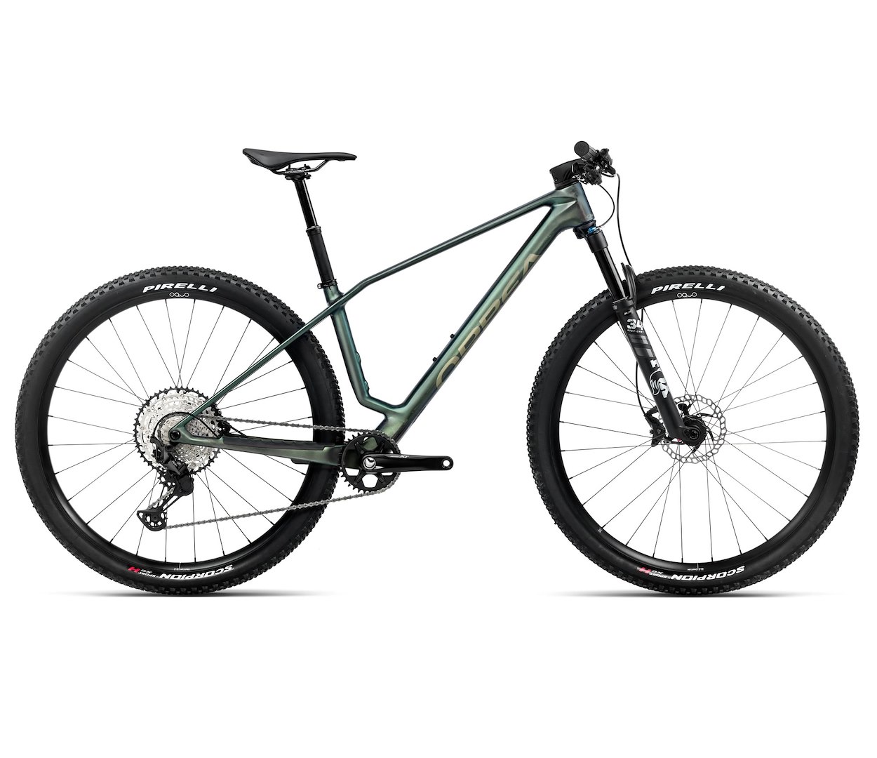 Orbea rower MTB ALMA M20 M Seaweed Carbon View