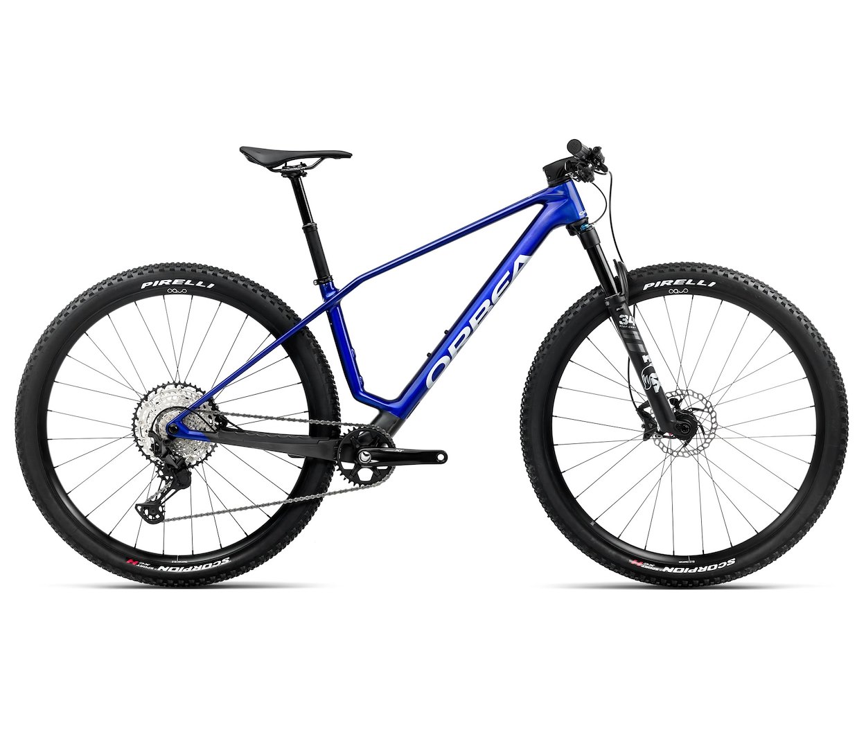 Orbea rower MTB ALMA M20 XL Blue - Carbon View