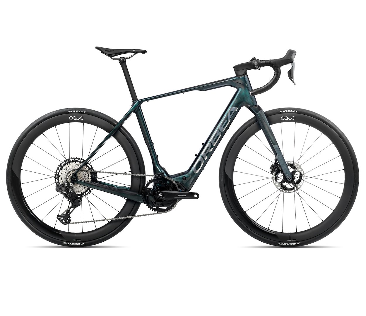 Orbea rower elektryczny DENNA M10i XS Escape Green Gloss - Foggy Matt