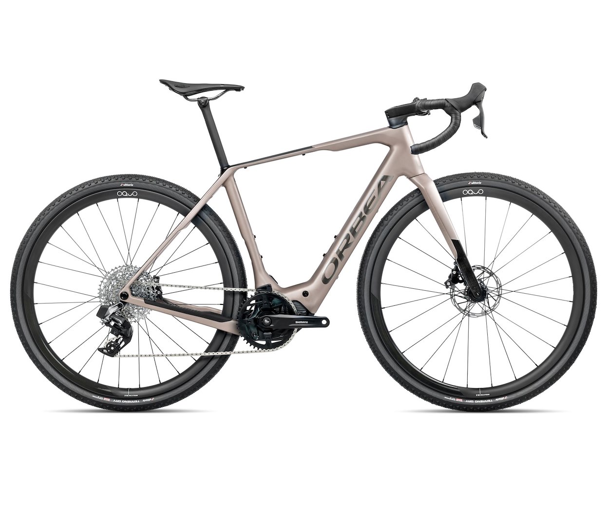 Orbea rower elektryczny DENNA M31e XS Nickel Matt - Carbon Raw Gloss