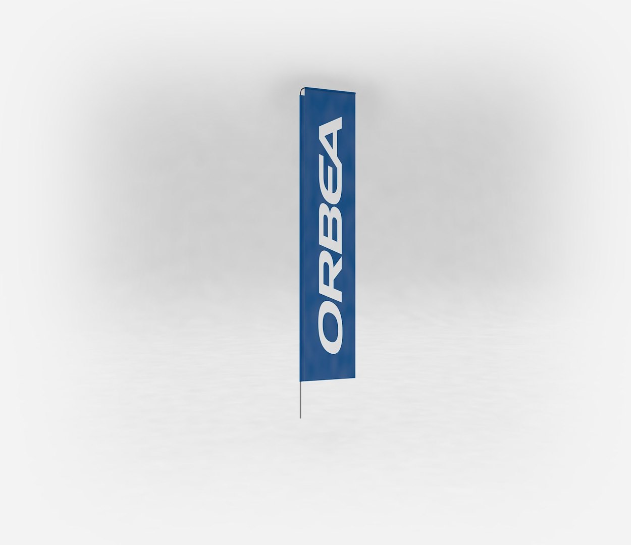 ORBEA MKT Flaga Orbea 4,17m 380x90cm (340x90cm) ) bez podstawy