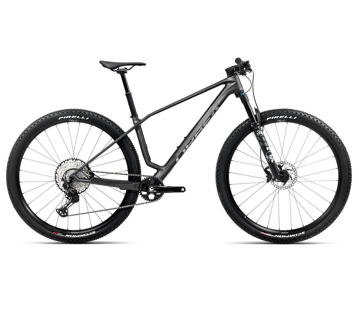 Orbea rower MTB ALMA M20 M Diamond carbon view