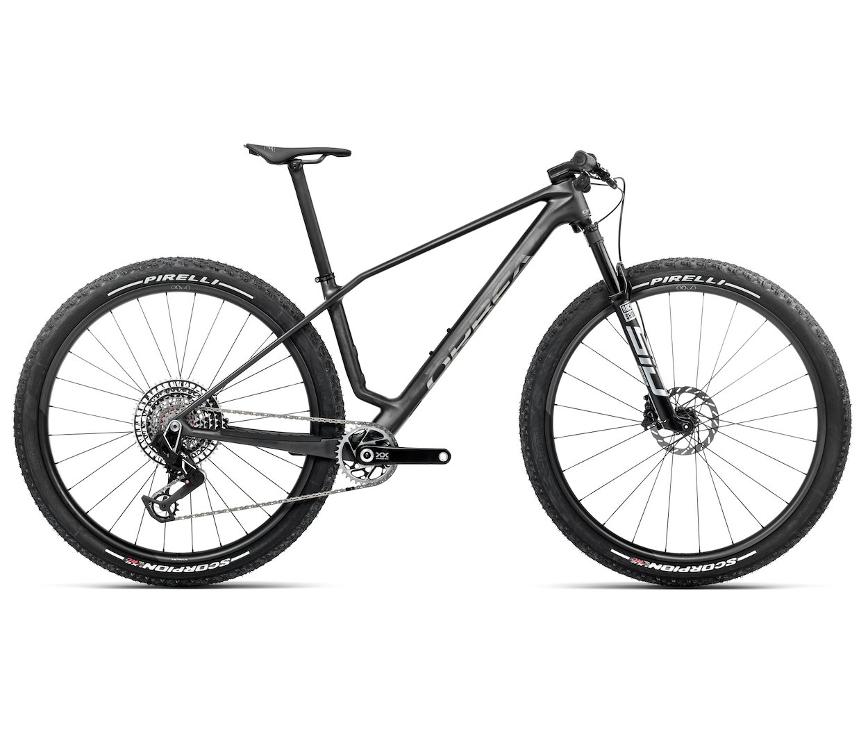 Orbea rower MTB ALMA M-LTD L Diamond carbon view