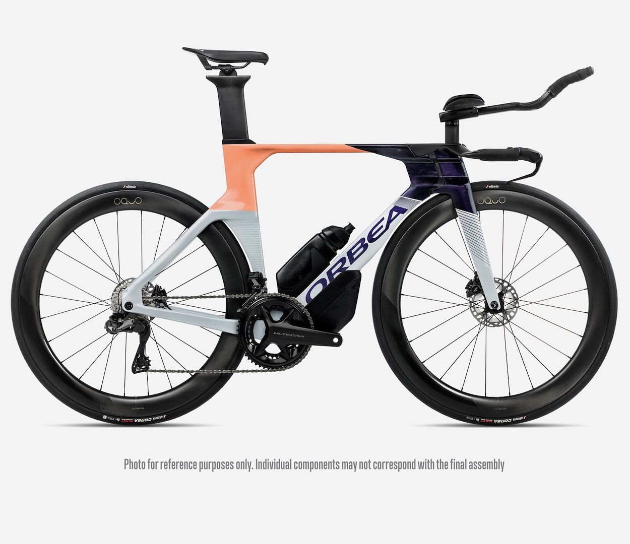 Orbea rower triathlonowy ORDU M20iLTD XS Silver-Tanzanite-Orange