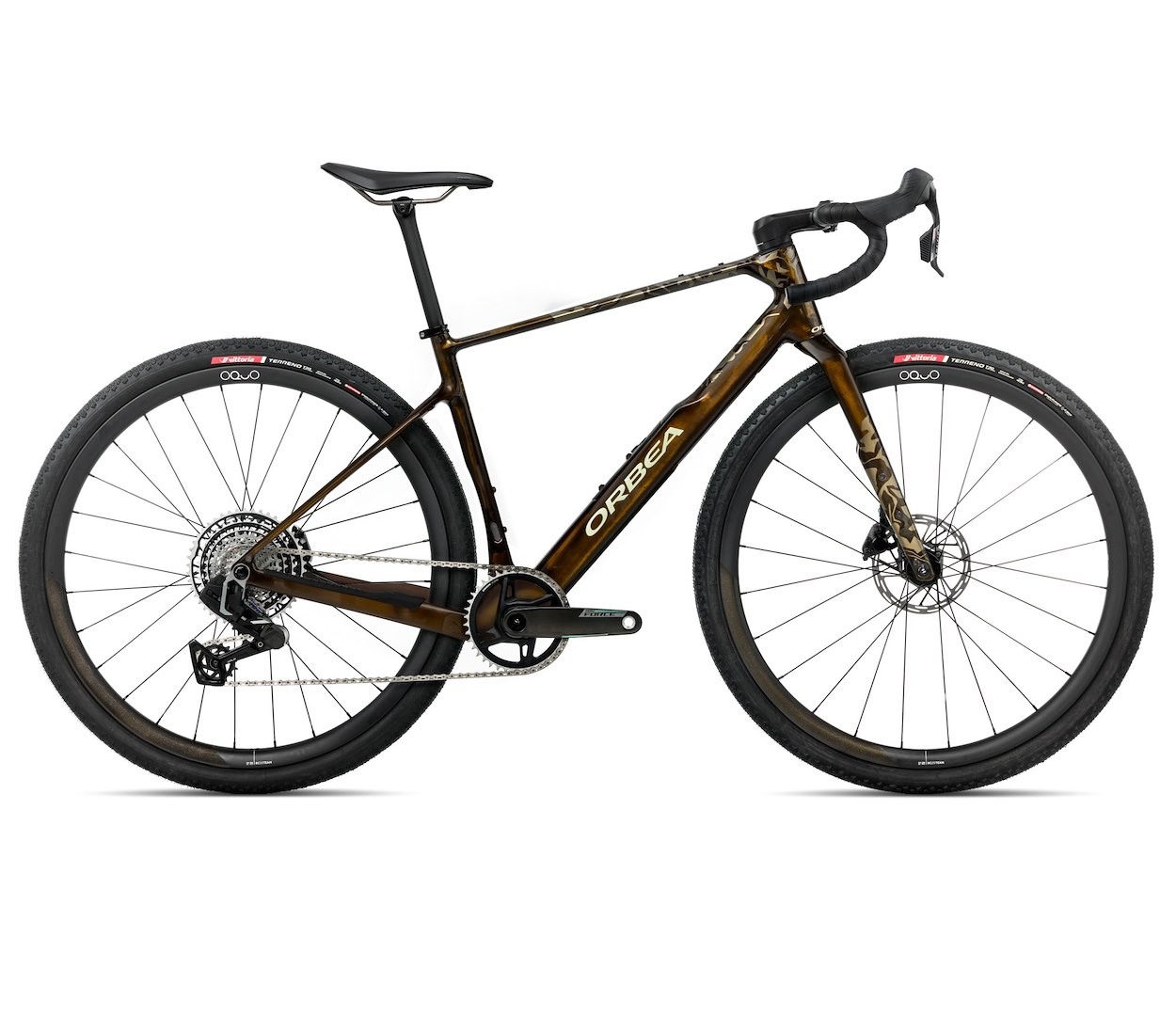 Orbea rower gravelowy TERRA M21eTEAM 1X L Caramel Carbon